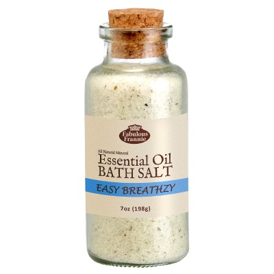 Easy Breathzy (Cold & Flu) Mineral Bath Salt 7oz