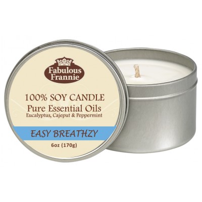 Easy Breathzy (Cold & Flu) All Natural Soy Candle