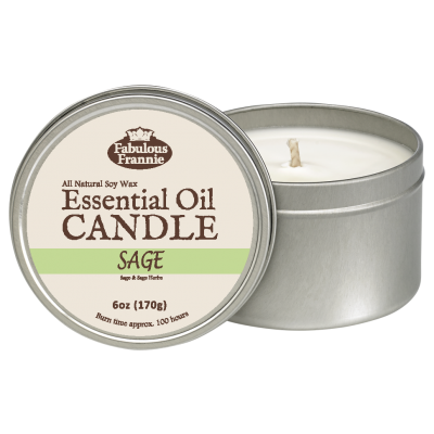 Sage All Natural Soy Candle