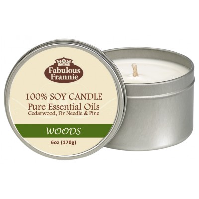 Woods All Natural Soy Candle