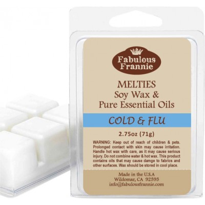 Easy Breathzy (Cold & Flu) 100% Pure & Natural Soy Meltie 2.75 oz
