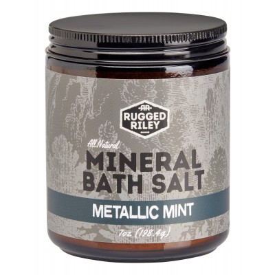 Bath Salt 7oz - Metallic Mint