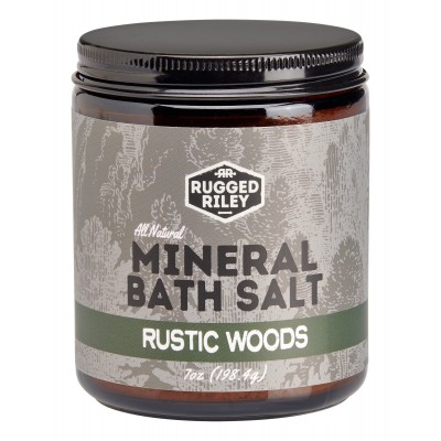 Bath Salt 7oz - Rustic Woods