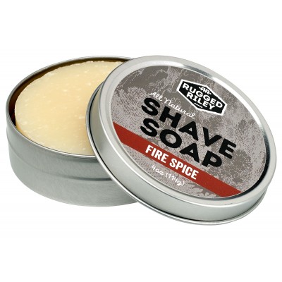 Shave Soap 4oz Tin - Fire Spice