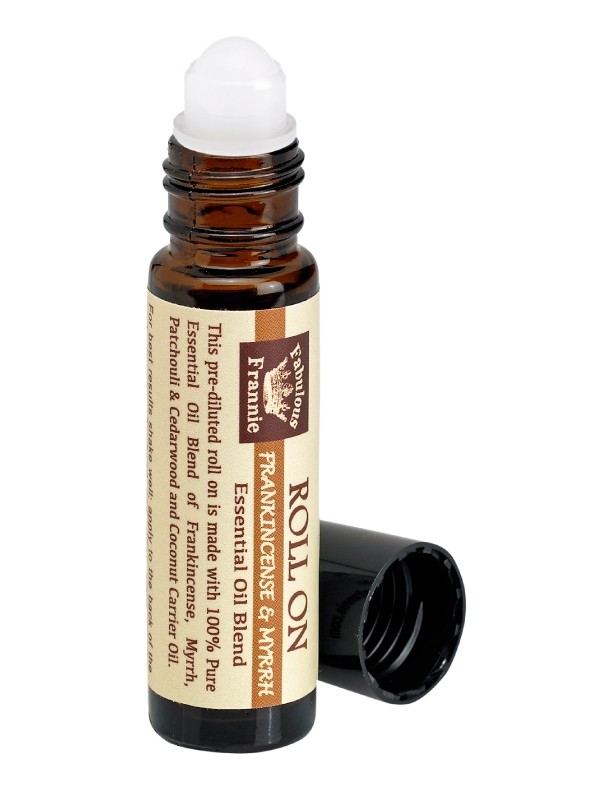 Frankincense & Myrrh Essential Oil Blend Roll-On 10 ml - Essential Oils -  Natural Essential Oil Products by Fabulous Frannie