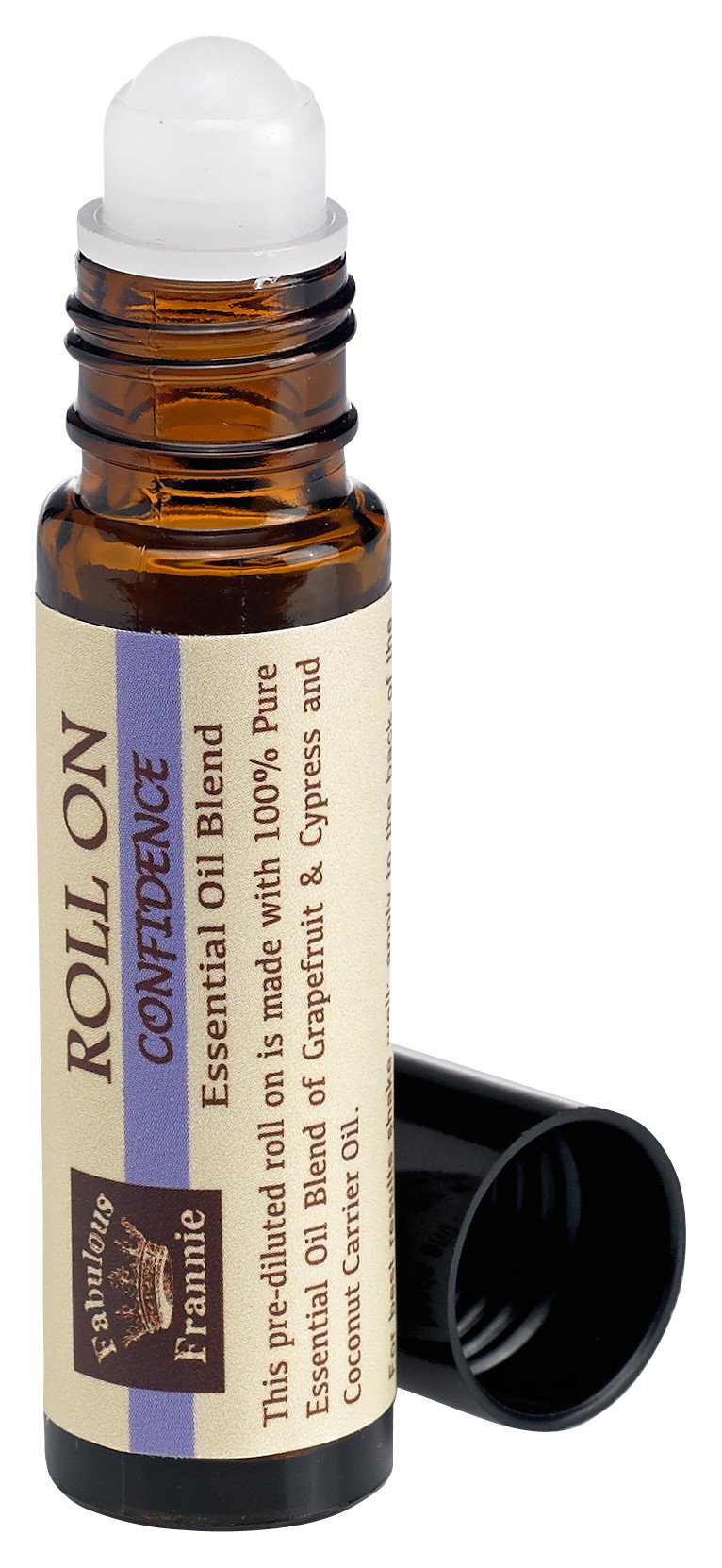 Confidence Essential Oil Blend Roll-On 10 ml - Roll-Ons - Essential Oils -  Natural Essential Oil Products by Fabulous Frannie