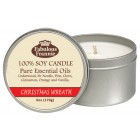Christmas Wreath All Natural Soy Candle
